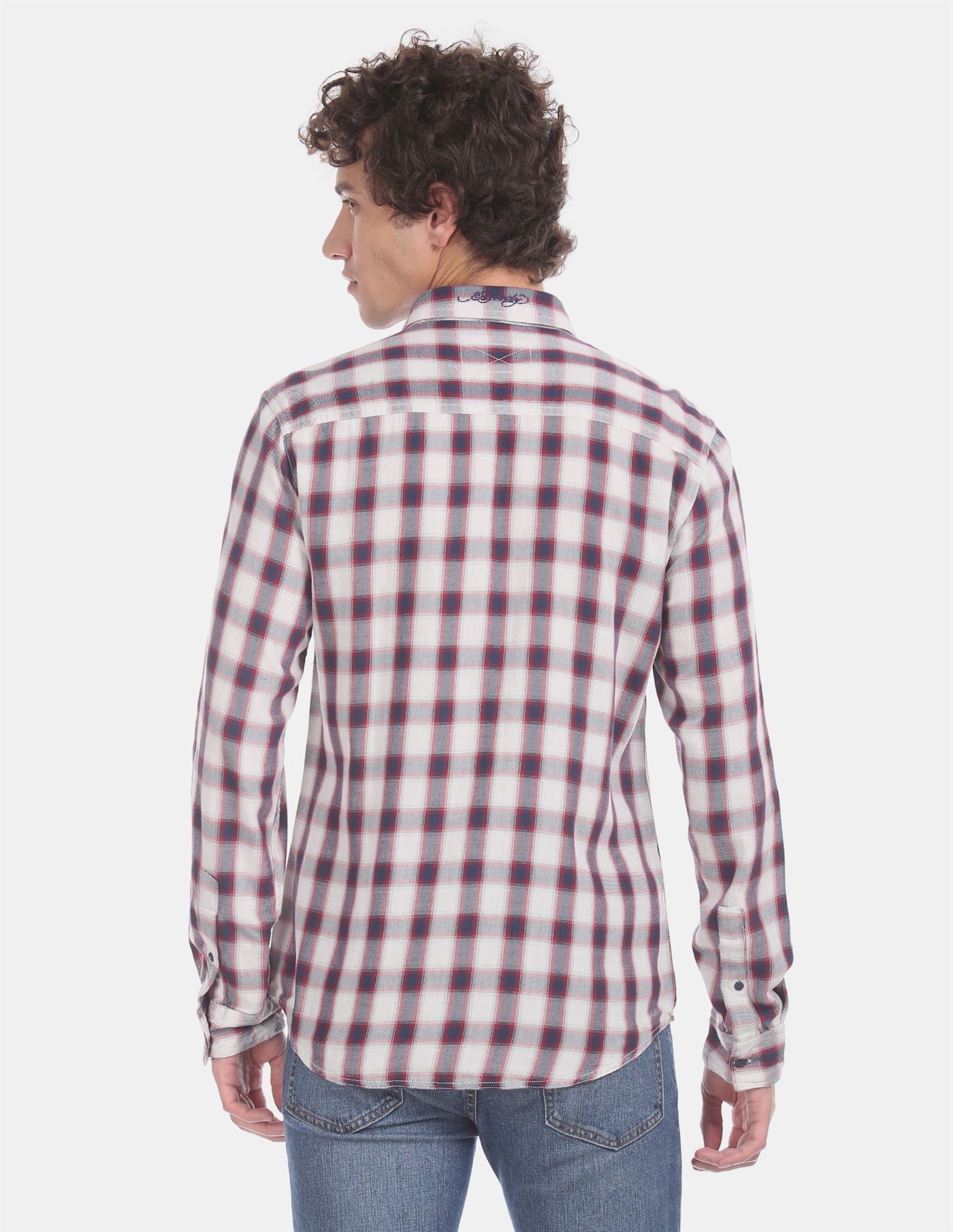 Ed Hardy Men Casual Wear Red Shirt